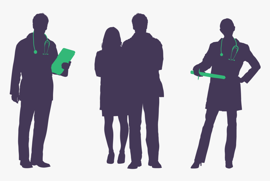 Doctor Silhouette Png - Transparent Doctor Silhouette, Png Download