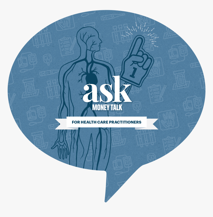 Askmoneytalk Logo With Medical Diagram - Ask Money Talk Logo, HD Png Download