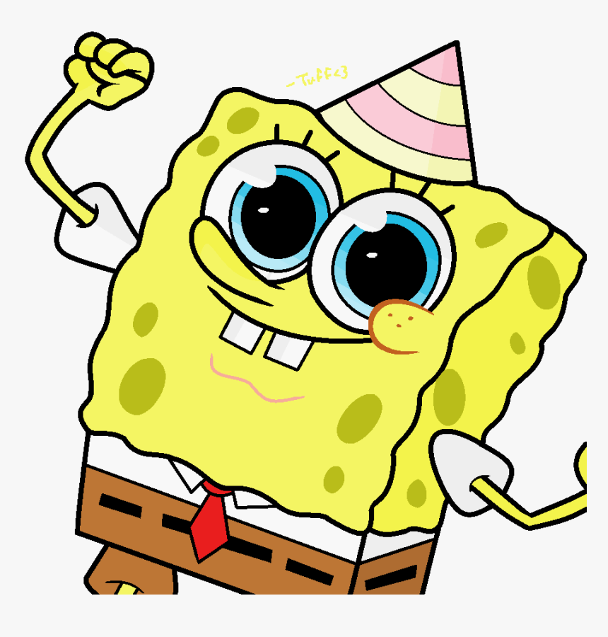 Transparent Happy Bday Png - Spongebob Happy Birthday Png, Png Download