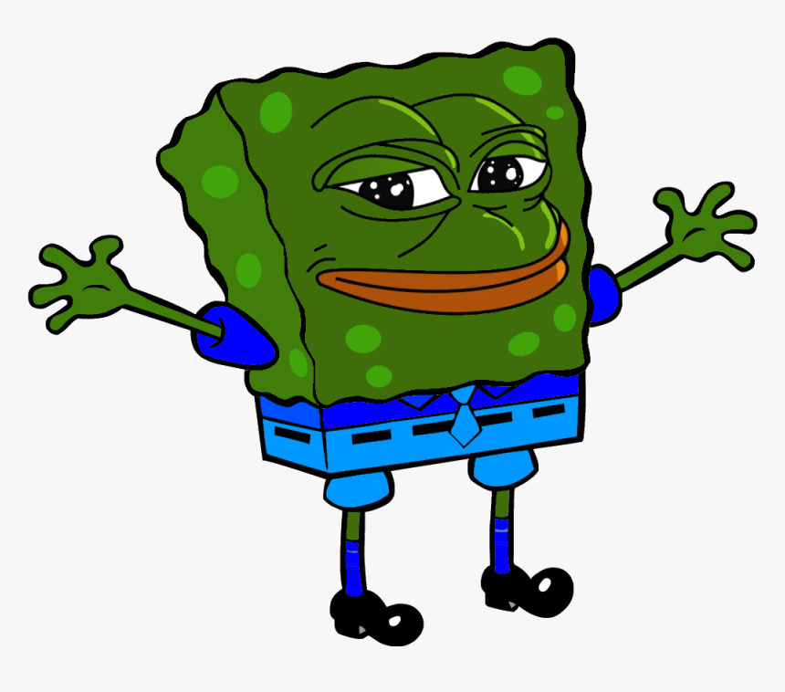 97 Kb Png - Spongebob And Patrick Silhouette, Transparent Png