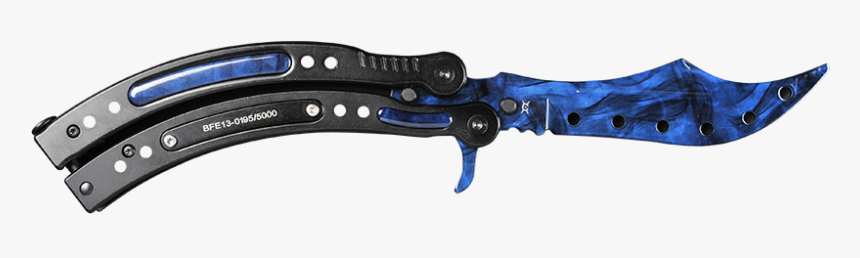 Butterfly Knife Black Pearl, HD Png Download