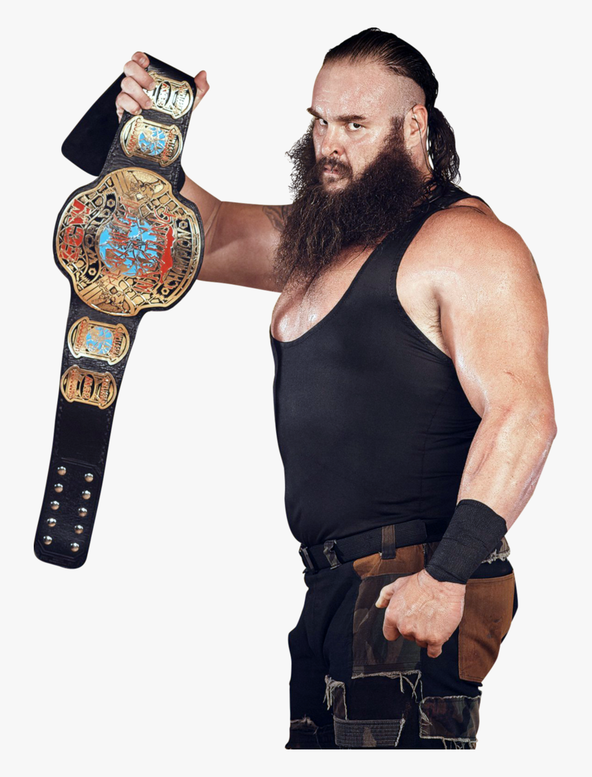 Transparent Ecw Championship Png - Braun Strowman World Heavyweight Champion, Png Download