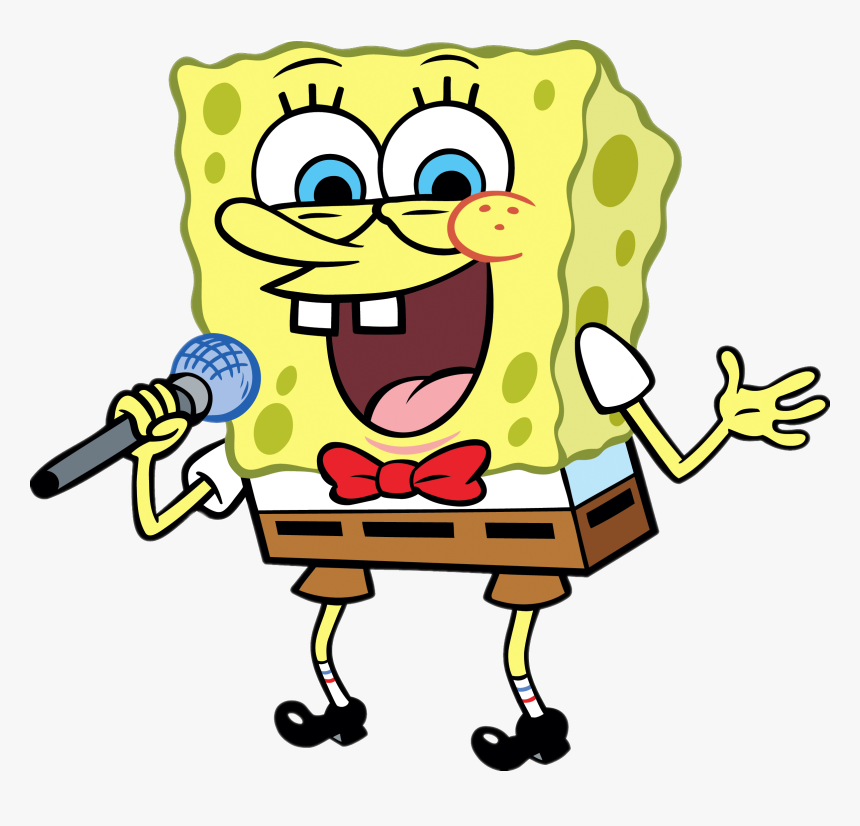 Spongebob Singing - Spongebob Singing Png, Transparent Png