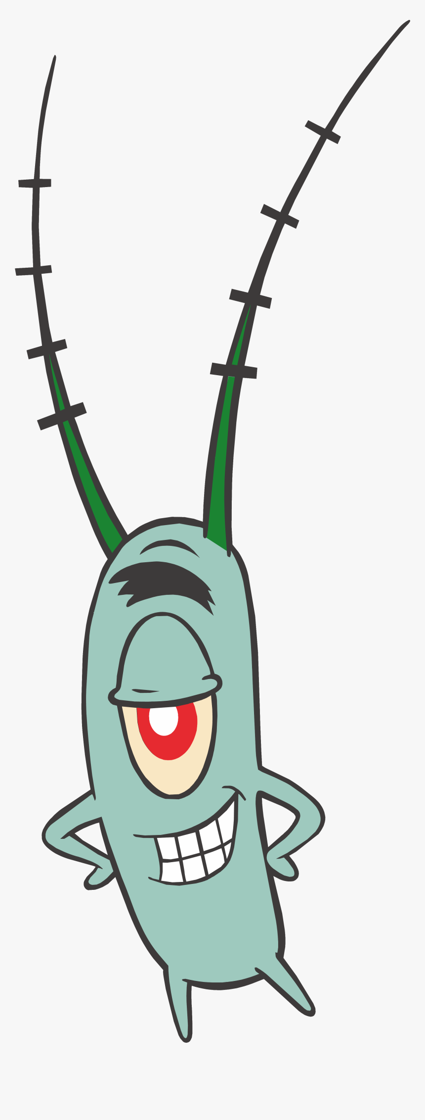 Sheldon - Plankton From Spongebob, HD Png Download