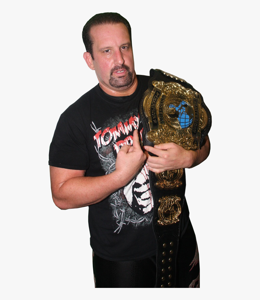 Tommy Dreamer Fwe Champion - Tommy Dreamer Attire Ecw, HD Png Download