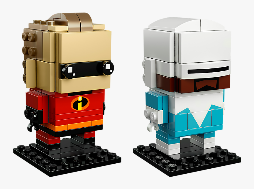 Lego Brickheadz Mr Incredible And Frozone, HD Png Download