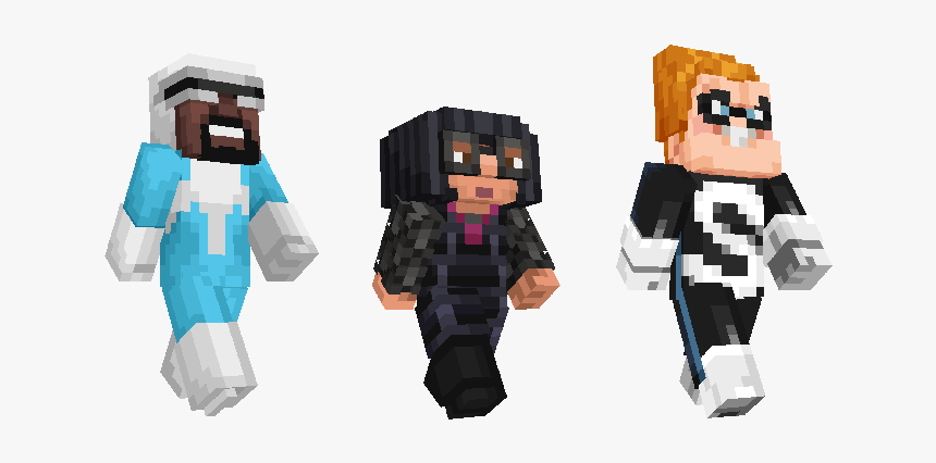 Minecraft Incredibles Skin Pack, HD Png Download
