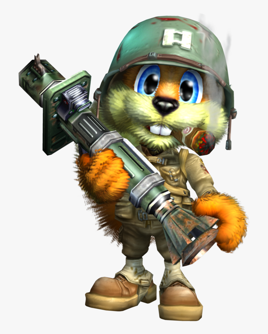 Dk Vine • Gallery • Conker - Conker Bad Fur Day Bazooka, HD Png Download