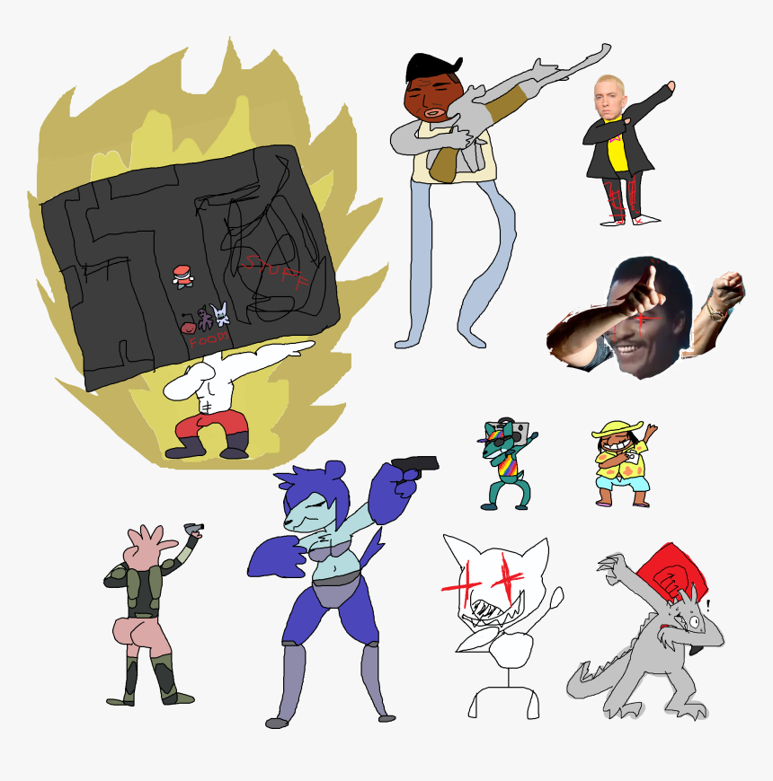 Dabs , - Cartoon - Cartoon, HD Png Download
