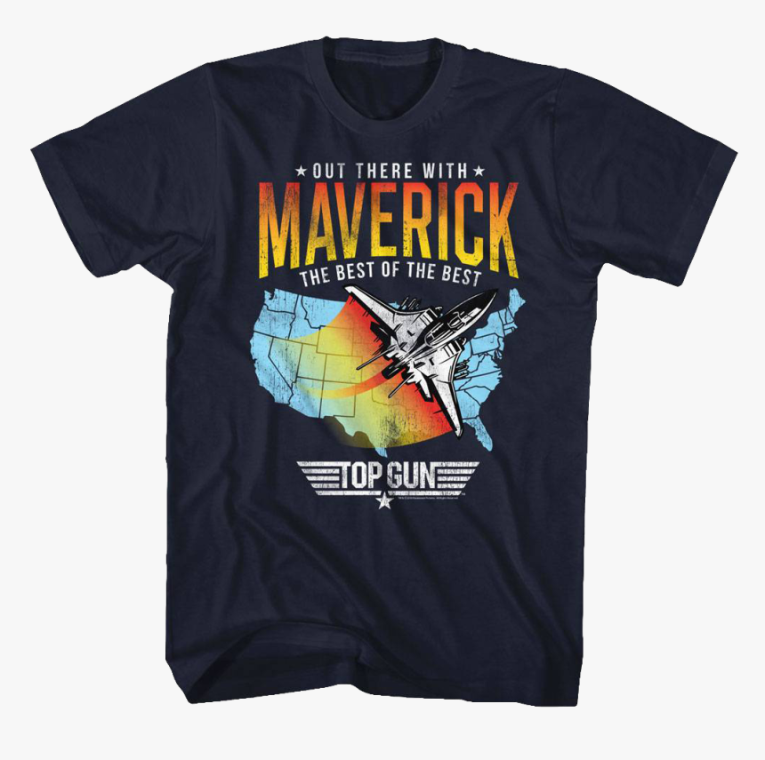 Out There With Maverick Top Gun T-shirt - Sunday Tell All Your Friends, HD Png Download