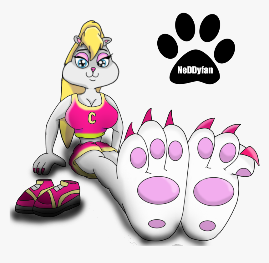 Berri Foot Tease - Cartoon, HD Png Download