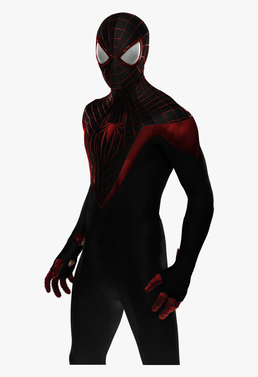 Transparent Miles Morales Png Amazing Spider Man 2 Miles Morales Suit Png Download Transparent Png Image Pngitem - how to get the amazing spider man mask roblox