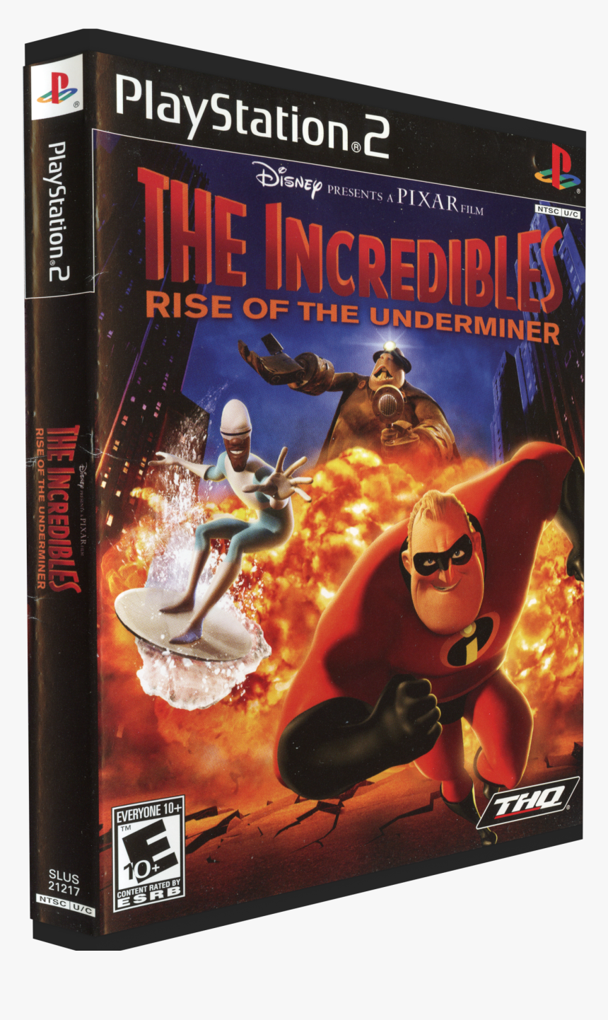 Incredibles Rise Of The Underminer Playstation 2, HD Png Download