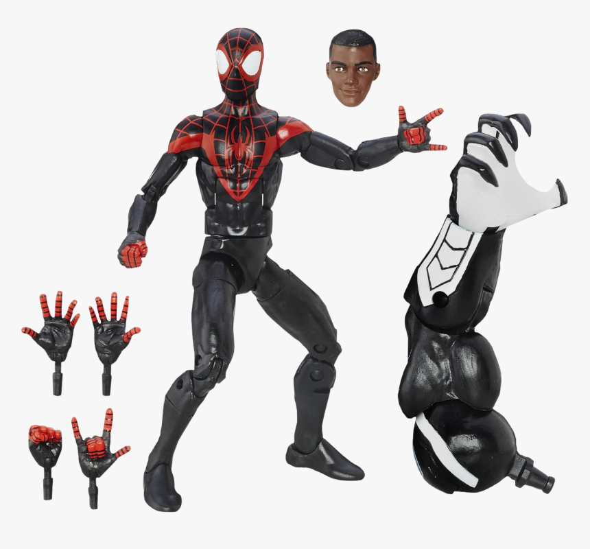 Amazing Spider Man - Marvel Legends Spider Man Miles Morales, HD Png Download