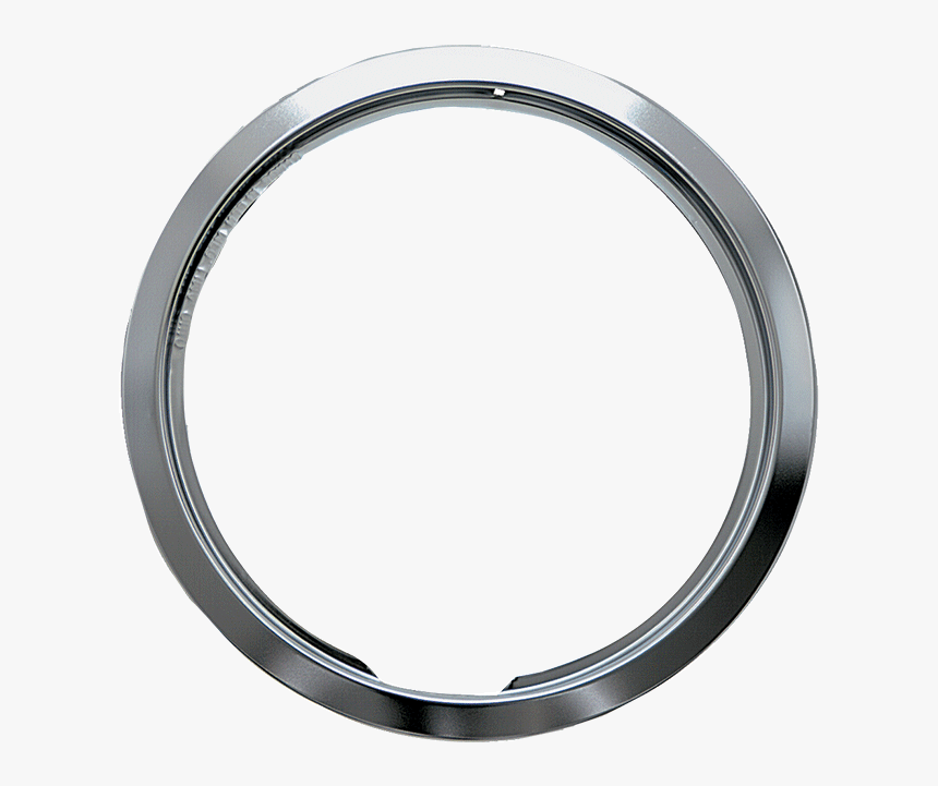 R6-u Style E Small Heavy Duty Chrome Trim Ring Range - Bangle, HD Png Download