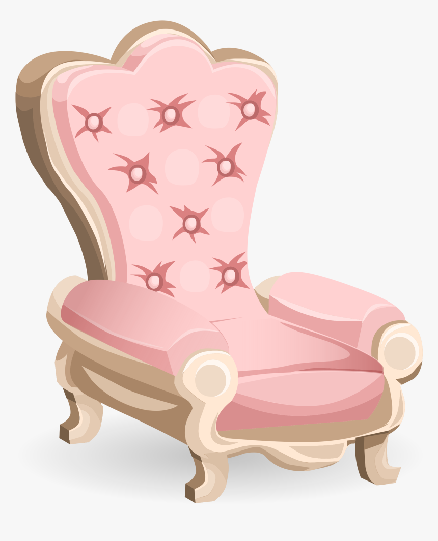 Sillón, Silla, Muebles, Rosa, Sofá, Relajación - Png Fancy Pink Chair Transparent, Png Download