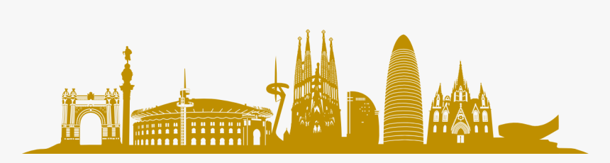 Silhouette Png Download - Gold London Skyline Png, Transparent Png